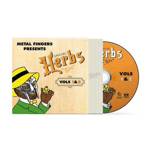 CD - MF Doom - Metal Fingers Presents: Special Herbs Vol 1 & 2