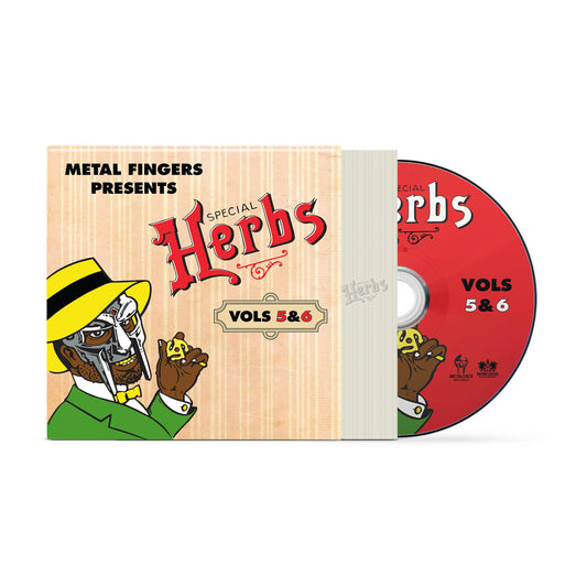 CD - MF Doom - Metal Fingers Presents: Special Herbs Vol 5 & 6