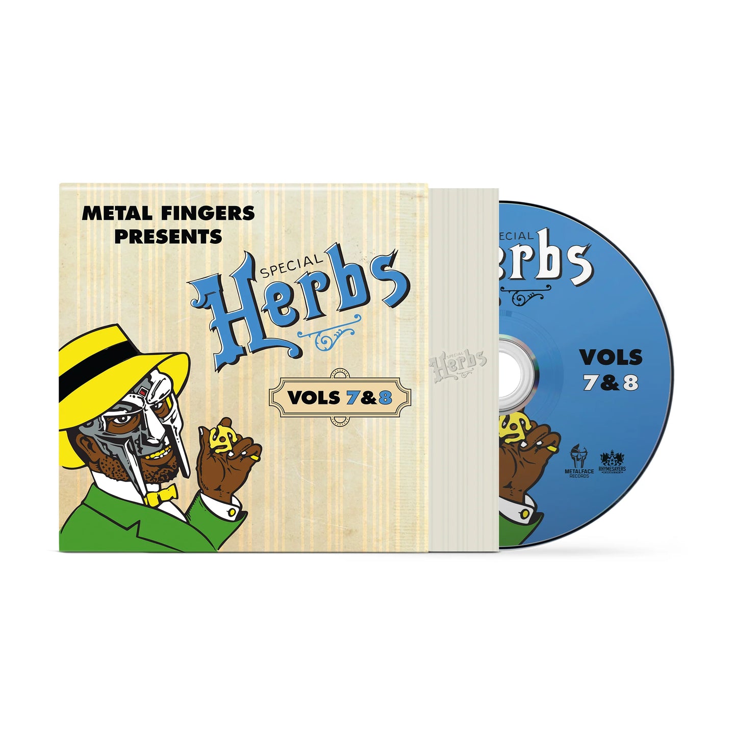 CD - MF Doom - Metal Fingers Presents: Special Herbs Vol 7 & 8