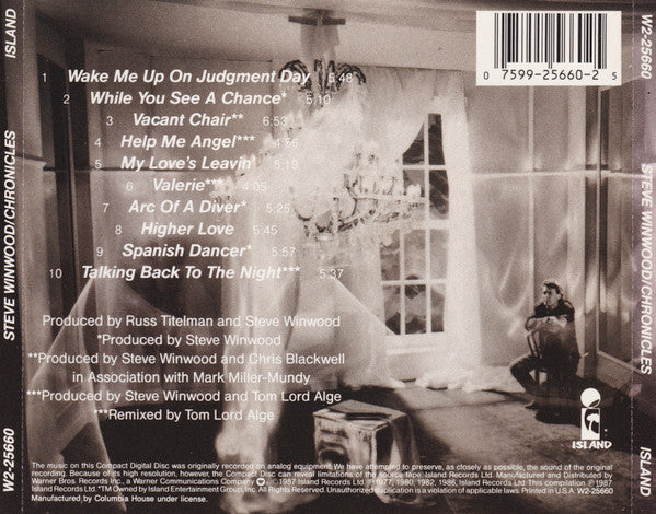 USED CD - Steve Winwood – Chronicles