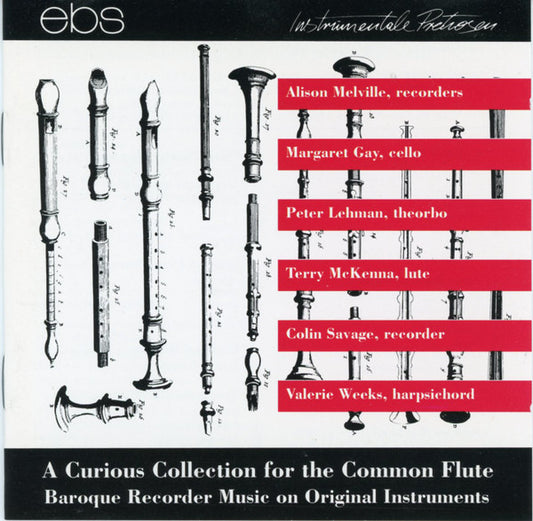 USED CD - Alison Melville – Curious Collection For The Common Flute
