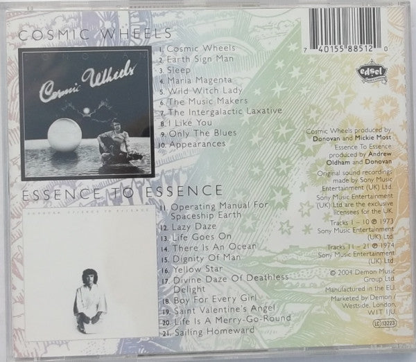 USED CD - Donovan – Cosmic Wheels + Essence To Essence