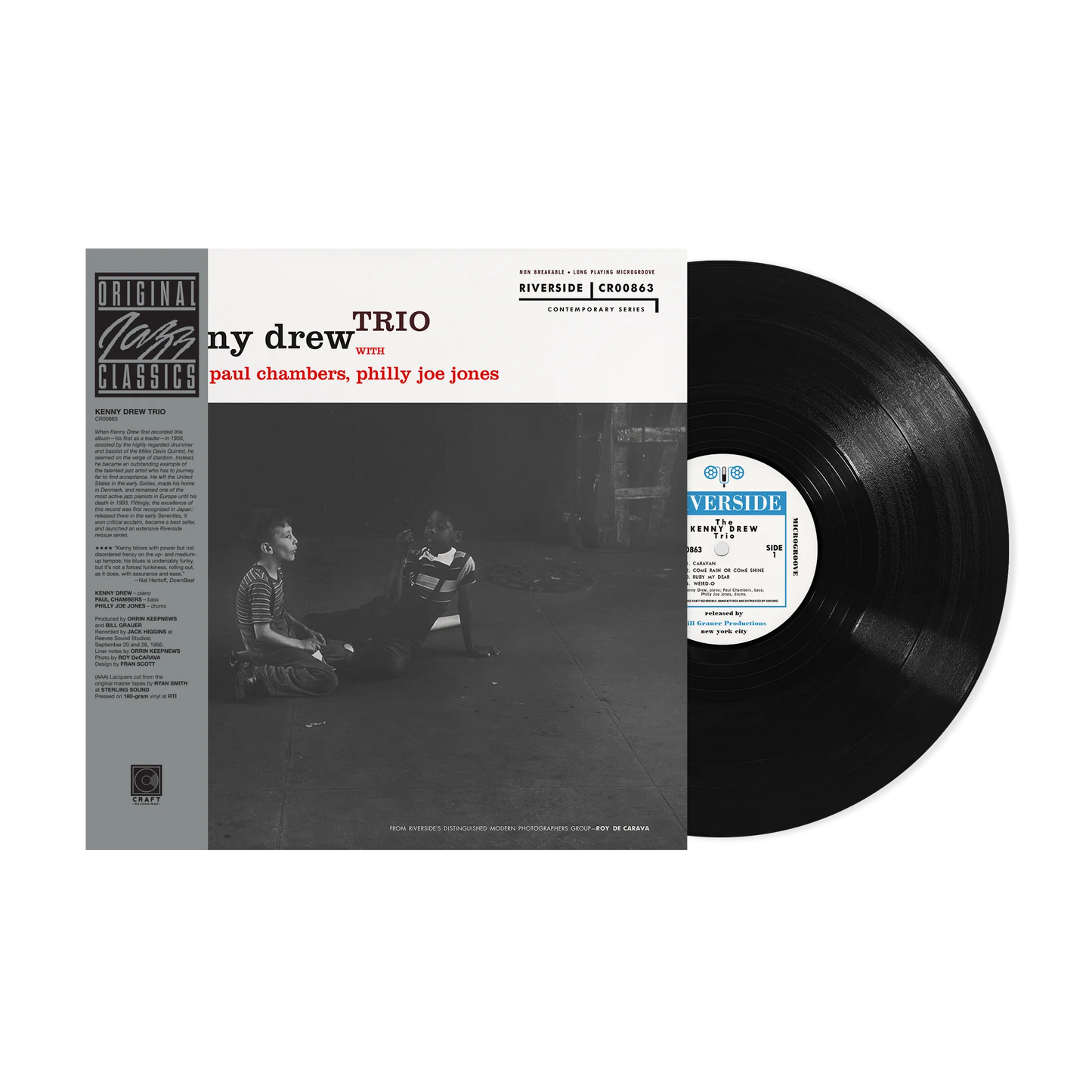 LP - Kenny Drew - Kenny Drew Trio (Original Jazz Classics Series)