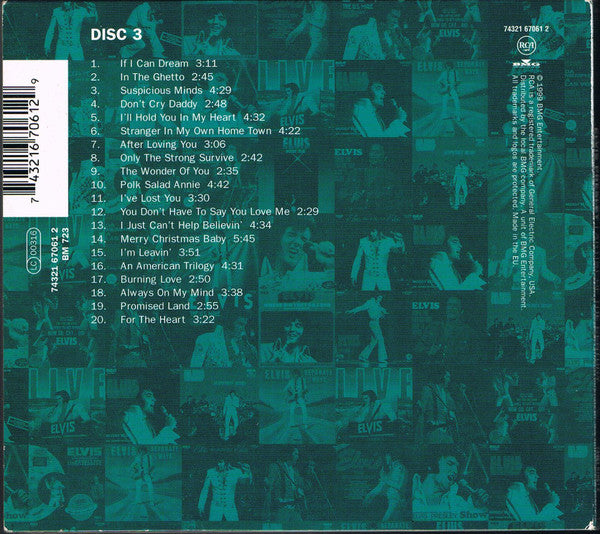 USED 3CD - Elvis Presley – Artist Of The Century