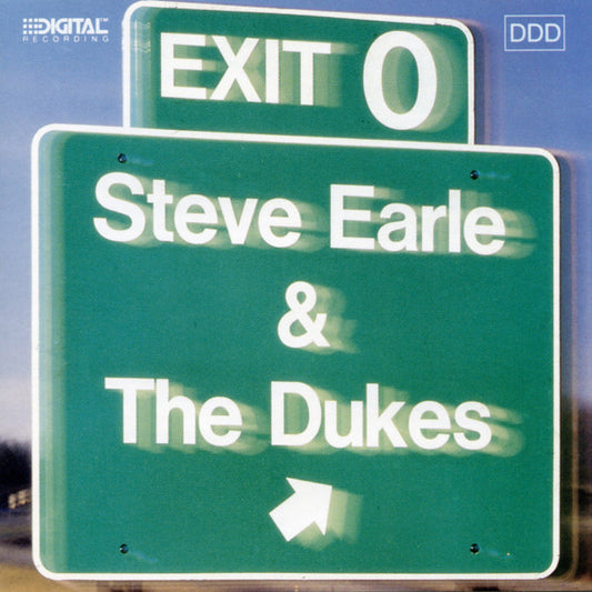 USED CD - Steve Earle & The Dukes – Exit 0