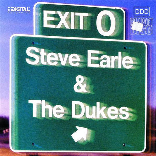 USED CD - Steve Earle & The Dukes – Exit 0