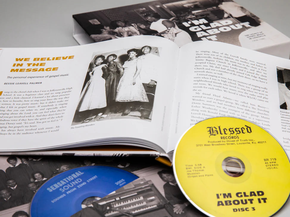 4CD - Various - I'm Glad About It: The Legacy of Gospel Music in Louisville