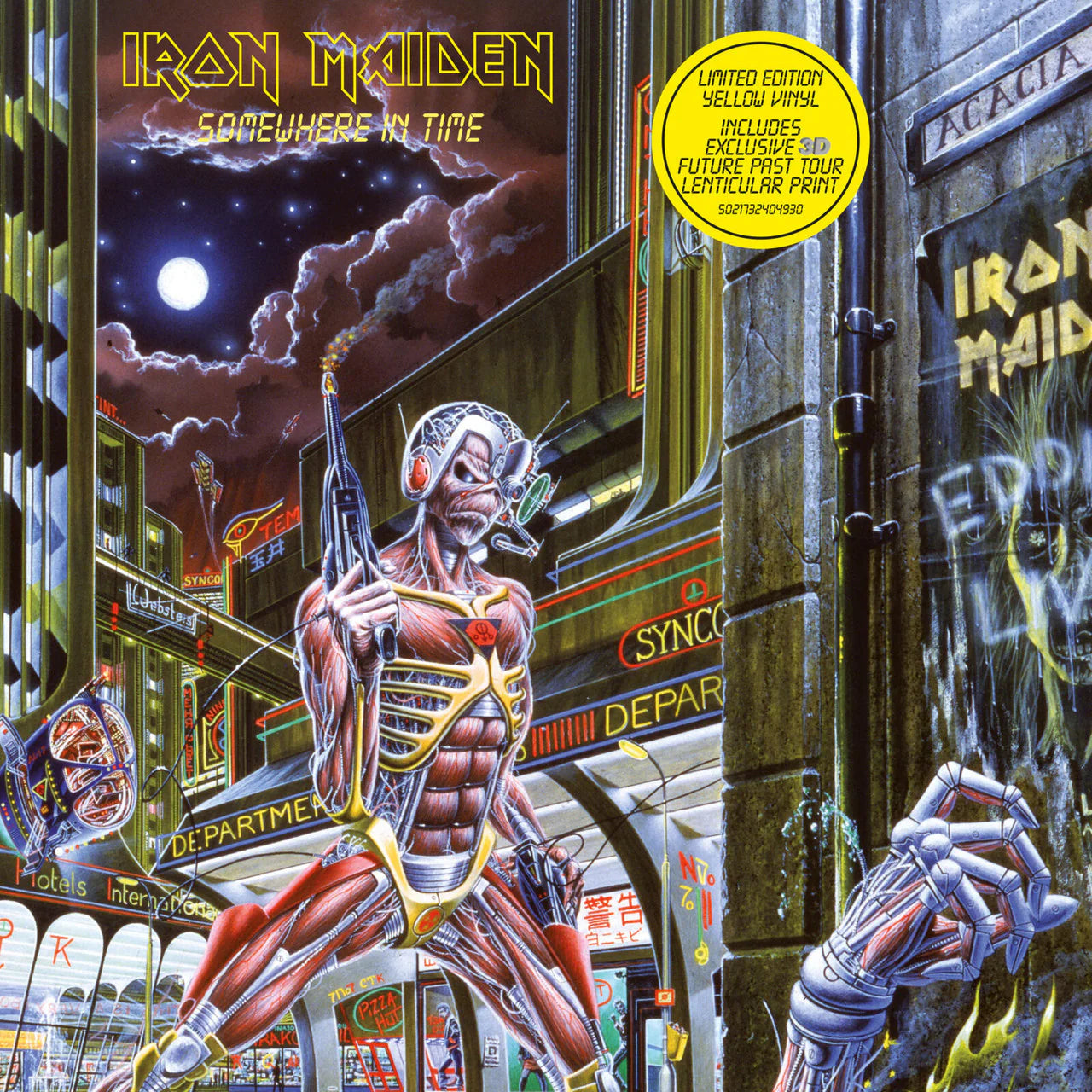 LP - Iron Maiden - Somewhere in Time (Yellow)