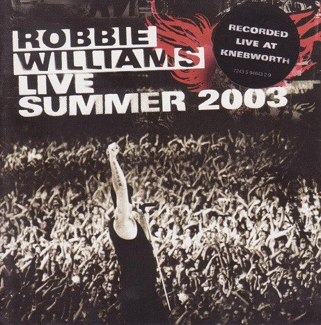 USED CD - Robbie Williams – Live Summer 2003