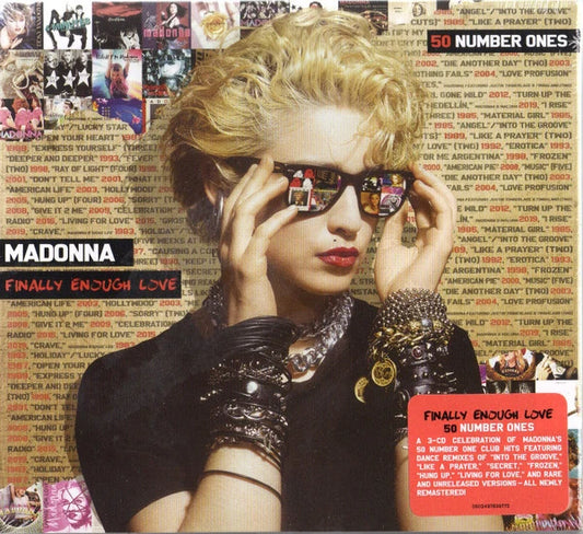 3CD - Madonna - Finally Enough Love
