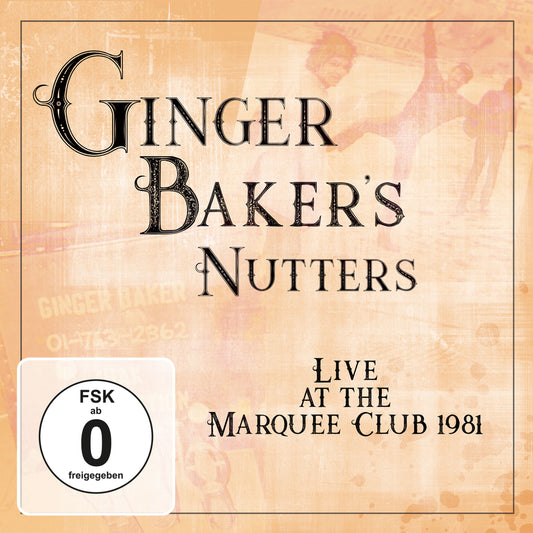 2CD/DVD - Ginger Baker's Nutters - Live At Marquee Club 1981