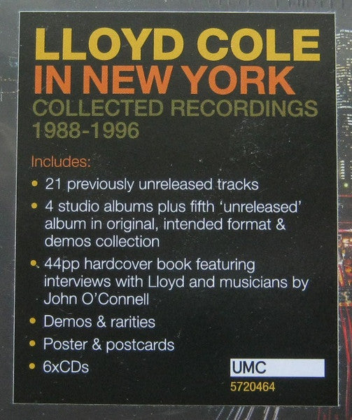 6CD - Lloyd Cole - In New York (Collected Recordings 1988-1996)