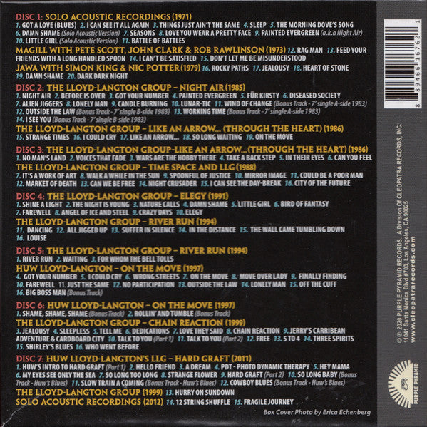 7CD - Huw Lloyd-Langton – Anthology