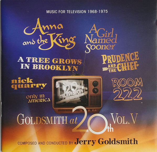 2CD - Jerry Goldsmith – Goldsmith At 20th Vol. 5 - Music For Television 1968-1975