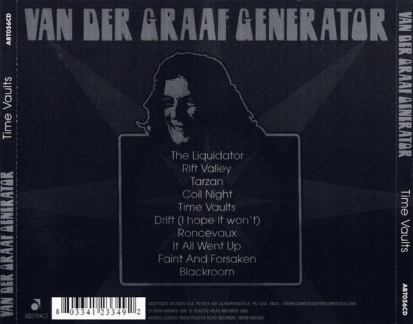 USED CD - Van Der Graaf Generator – Time Vaults