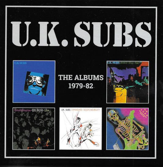 5CD - U.K. Subs -  The Albums 1979- 82