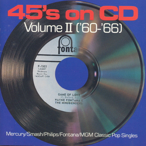 USED CD - Various - 45's on CD Volume 2 ('60-'66)
