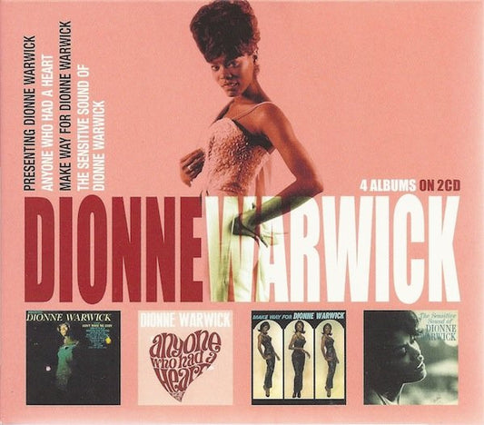 USED 2CD - Dionne Warwick ‎– Presenting Dionne Warwick + Anyone Who Had A Heart + Make Way For Dionne Warwick + The Sensitive Sound Of Dionne Warwick