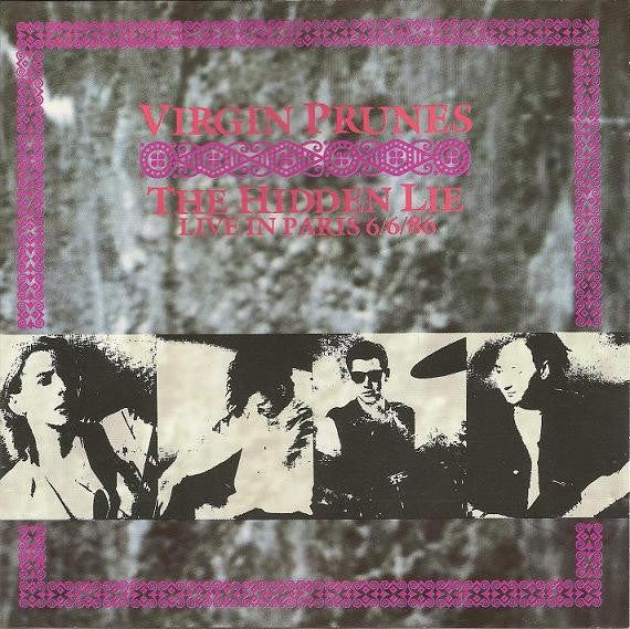 USED CD - Virgin Prunes – The Hidden Lie (Live In Paris 6/6/86)