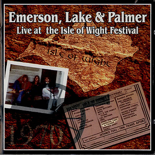 USED CD - Emerson, Lake & Palmer – Live At The Isle Of Wight Festival