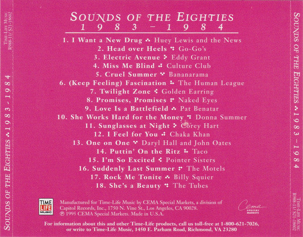 USED CD - Sounds Of The Eighties 1983-1984