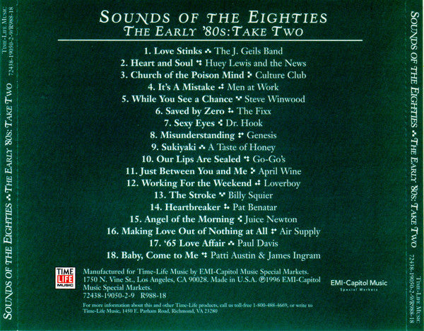 USED CD - Sounds Of The Eighties - The Early '80s: Take Two