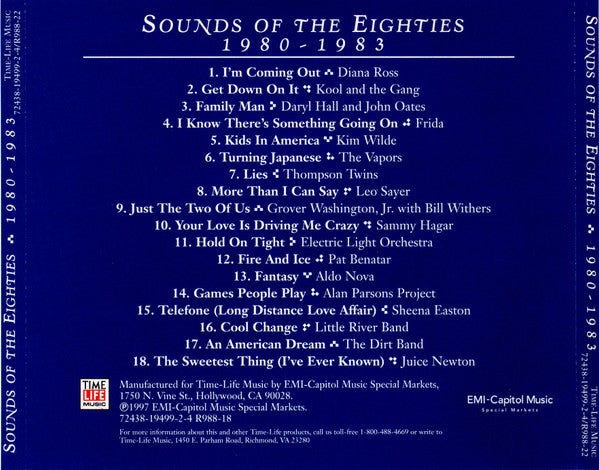 USED CD - Sounds Of The Eighties 1980-1983