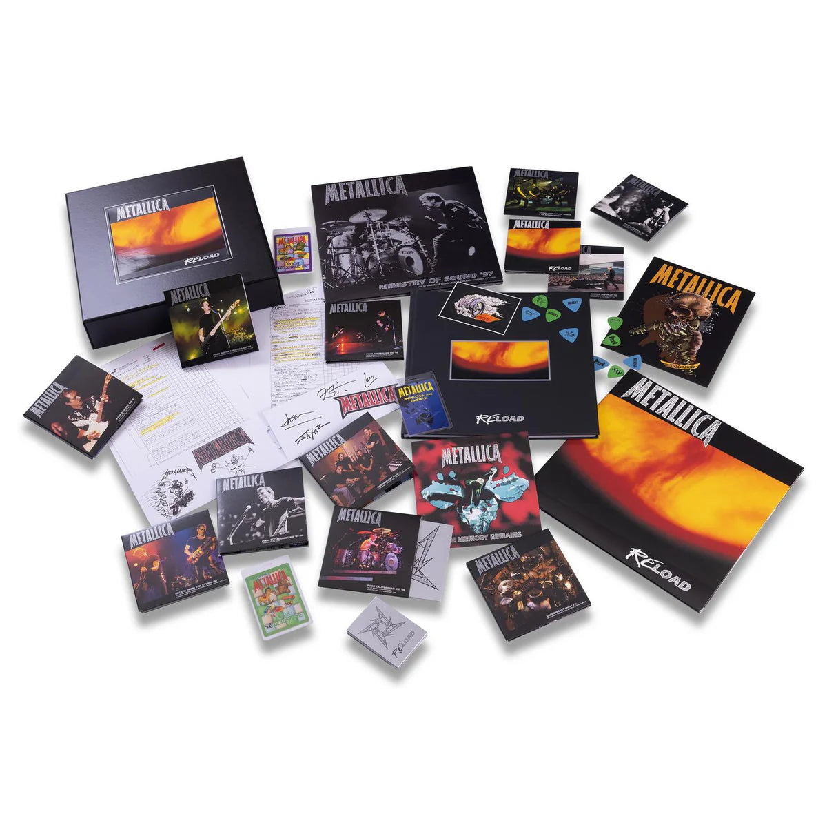 15CD/4DVD/5LP - Metallica - Reload (Super Deluxe)