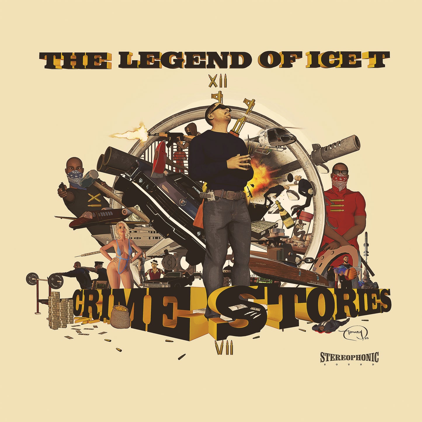 3LP - Ice-T - Crime Stories: The Legend Of Ice T