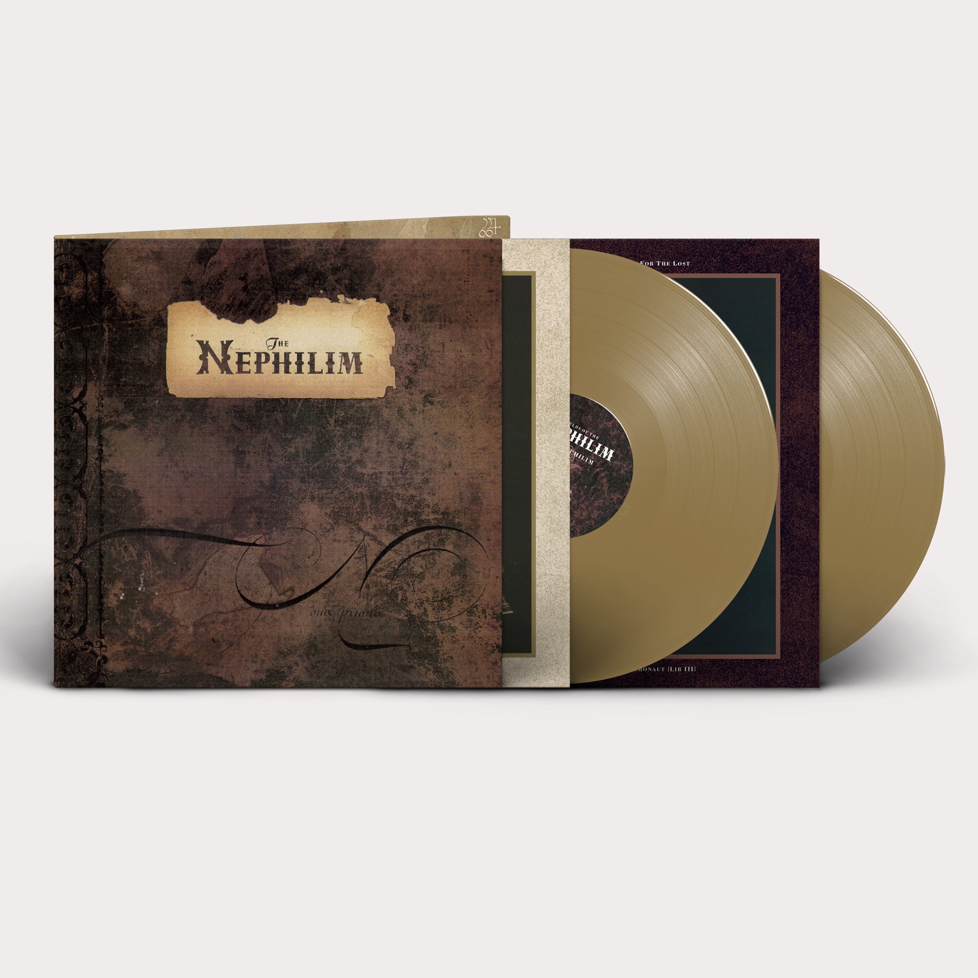 輸入2LP Fields Of The Nephilim The Nephilim (Gold Vinyl, 35th