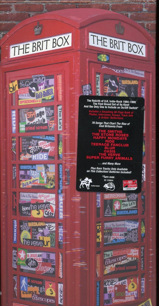USED 4CD - Various - The Brit Box