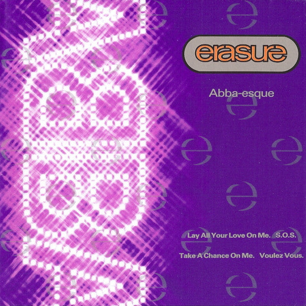 Erasure – Abba-Esque - USED CD