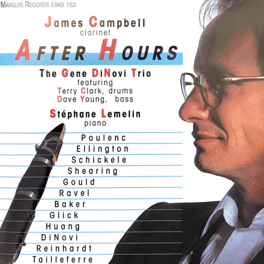 USED CD - James Campbell With The Gene DiNovi Trio Featuring Terry Clark And Dave Young, Stéphane Lemelin – After Hours