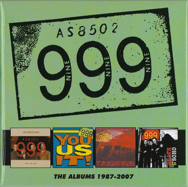 USED 4CD - 999 – The Albums 1987-2007