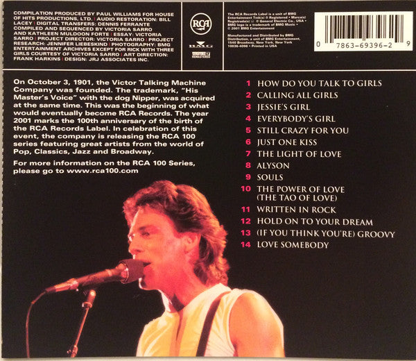 USED CD - Rick Springfield – Calling All Girls - The Romantic Rick