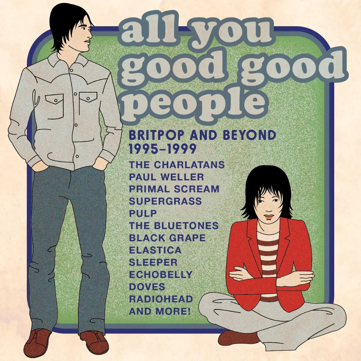 4CD - Various Artists: All You Good People - Britpop & Beyond 1995-1999
