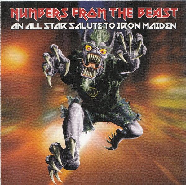 USED CD - Various – Numbers From The Beast (An All Star Salute To Iron Maiden)