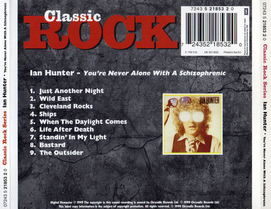 USED CD - Ian Hunter – You're Never Alone With A Schizophrenic