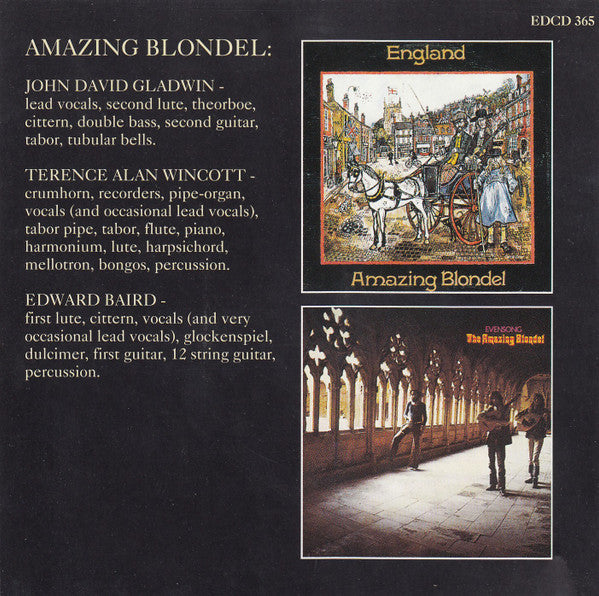 USED CD - Amazing Blondel – Englishe Musicke