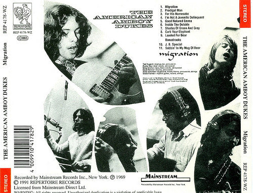 USED CD - The American Amboy Dukes – Migration