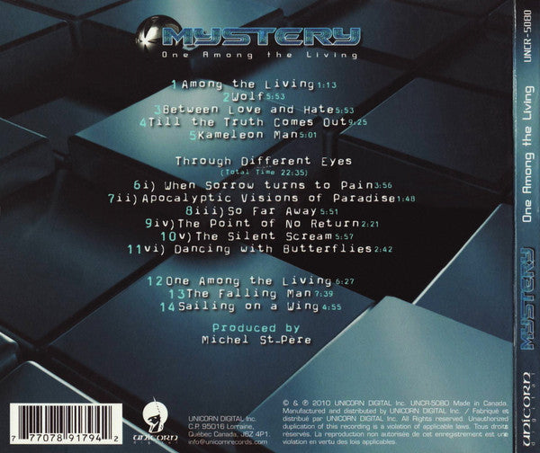 USED CD - Mystery – One Among The Living