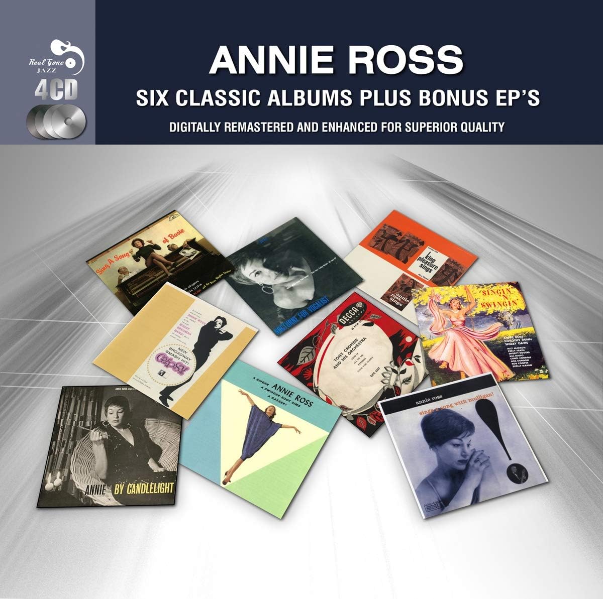 USED 4CD - Annie Ross – Six Classic Albums Plus Bonus EP's