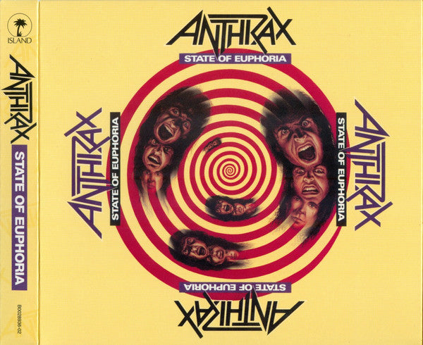 USED 2CD - Anthrax – State Of Euphoria