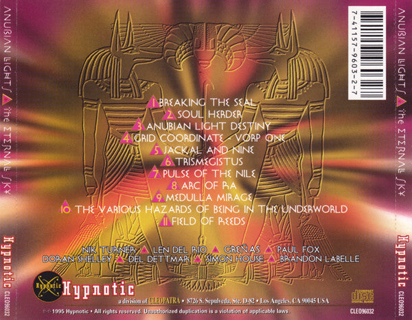 USED CD - Anubian Lights – The Eternal Sky