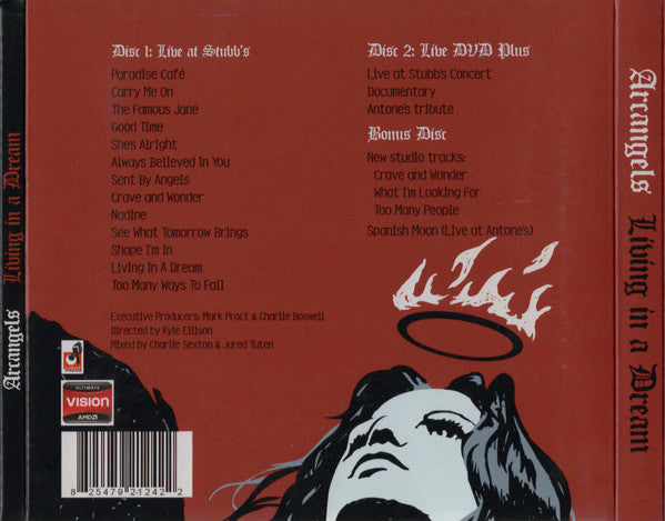 USED 2CD/DVD - Arc Angels – Living In A Dream