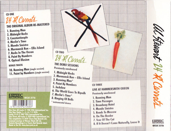 USED 3CD - Al Stewart And Shot In The Dark – 24 Carrots [40th Anniversary Edition]