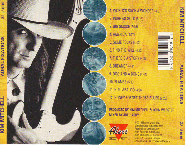 USED CD - Kim Mitchell – Aural Fixations