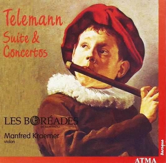 USED CD - Georg Philipp Telemann, Les Boréades De Montréal, Manfredo Kraemer – Suite & Concertos