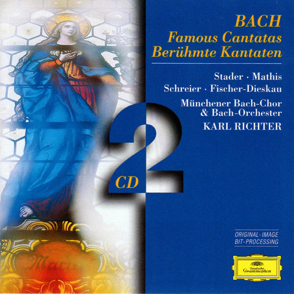 Bach - Stader, Mathis, Schreier, Fischer-Dieskau, Münchener Bach-Chor & Bach-Orchester, Karl Richter – Famous Cantatas