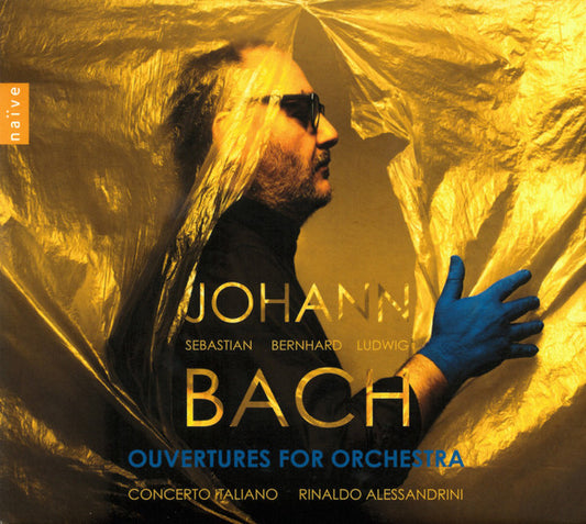 USED 2CD - Johann Sebastian Bach, Johann Bernhard Bach, Johann Ludwig Bach – Concerto Italiano, Rinaldo Alessandrini – Ouvertures For Orchestra